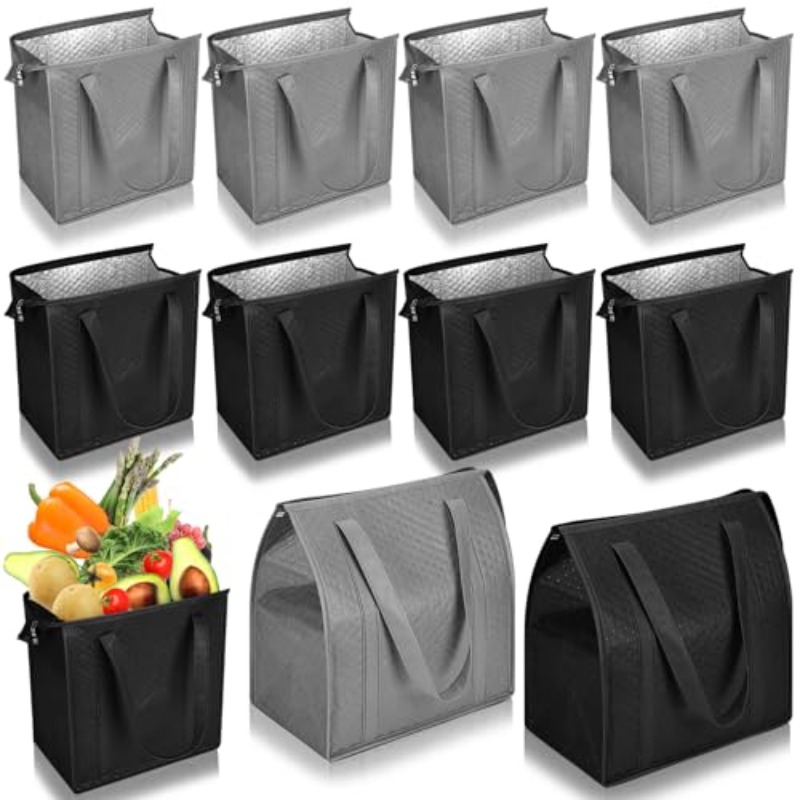 Tote Bag Sublimation - Portable Lunch Cooler Beer Delivery Bag