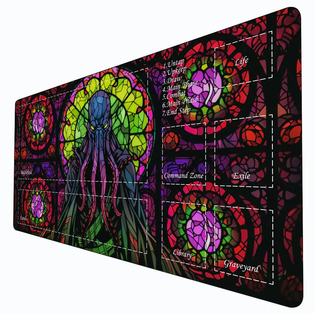 Magic Playmat card gaming mat  - Door Mat Blank ulasan dan harga