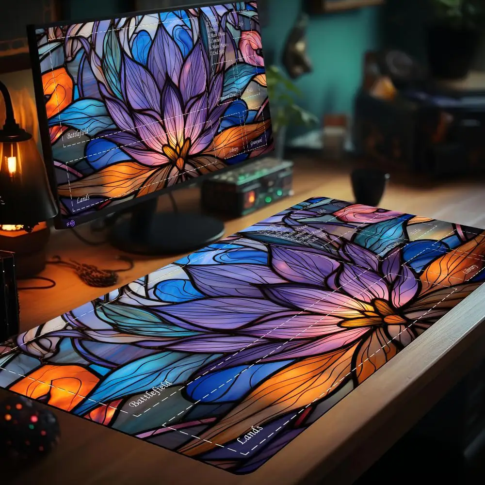 Magic Playmat card gaming mat  - Door Mat Blank ulasan dan harga