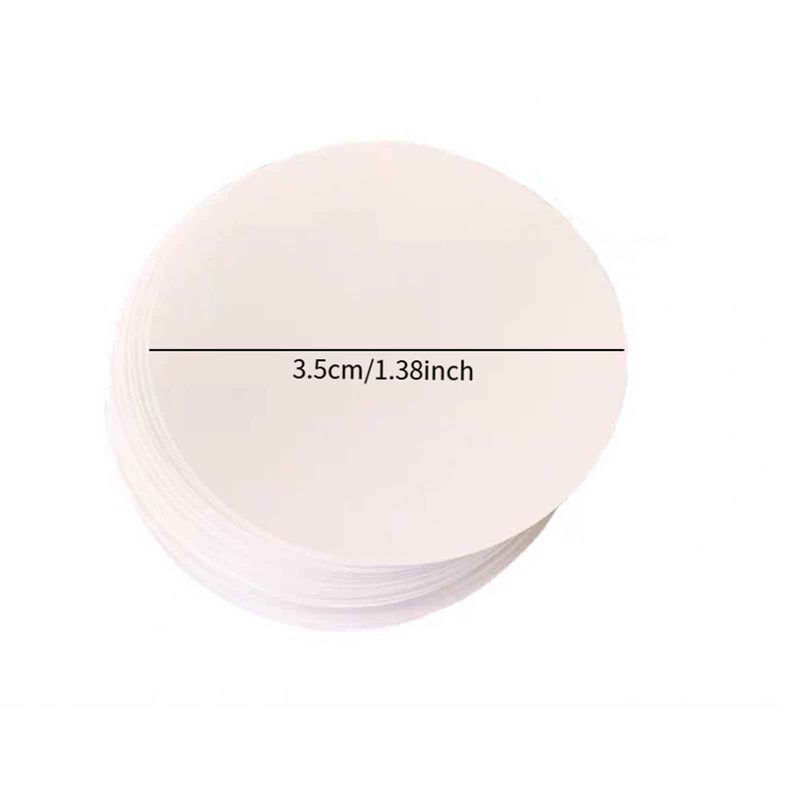 100x Button Badge Blank Paper  - Button Badge Blank ulasan dan harga